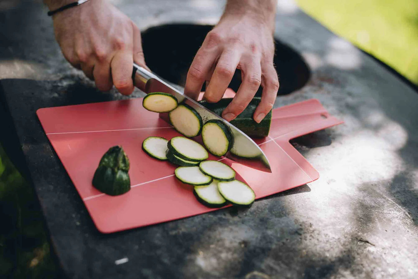 Planche à découper pliable