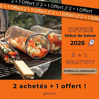 Panier de grillade Gourmet